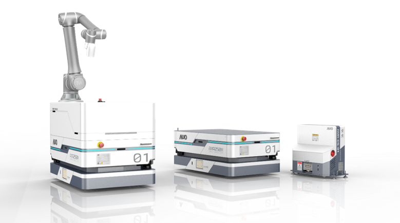 88858cc永利數位開發的自主式移動機器人（AMR250M），搭配全向輪並結合AI演算法、2D LiDAR、3D攝影機等技術，協助客戶實現產線全自動化